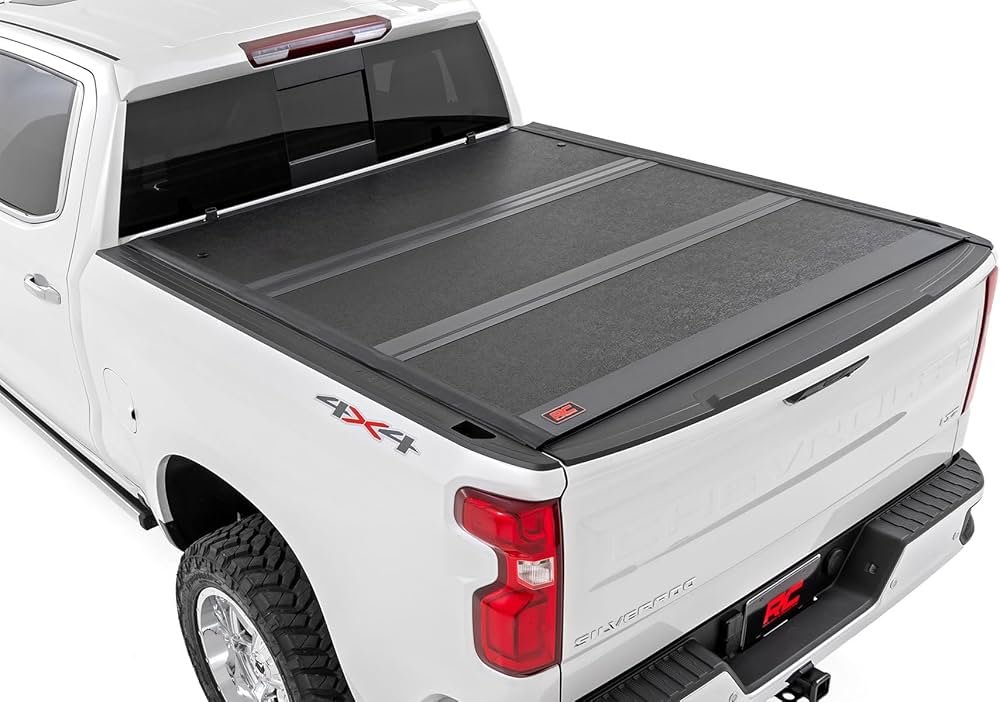 Rough Country Hard Tri-Fold Tonneau Cover