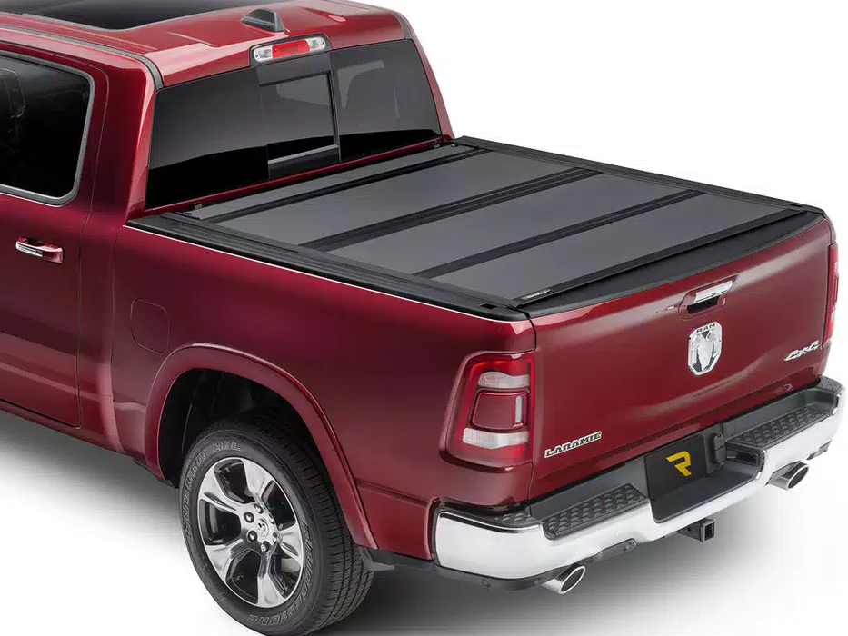 BakFlip MX4 TS tonneau cover with T-Slot rails